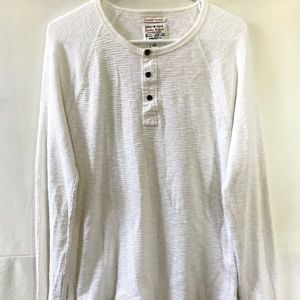 Lucky Brand White Long Sleeve Thermal